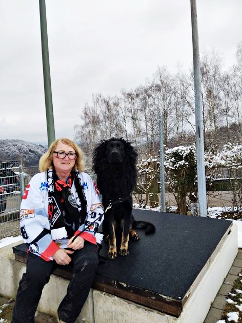 Martina mit Cooper