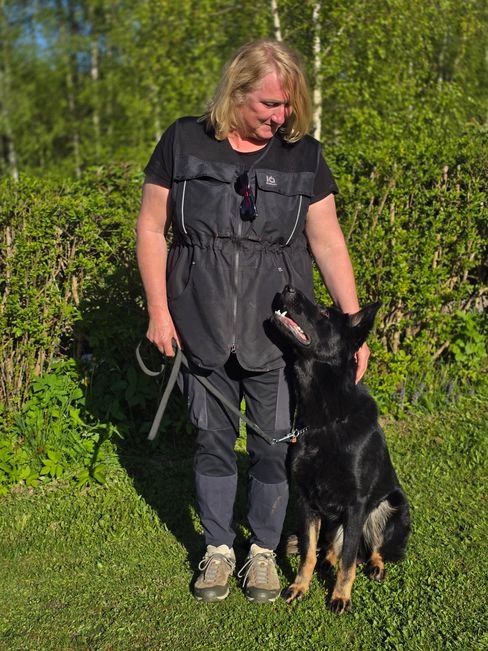 Martina Klier mit Cooper